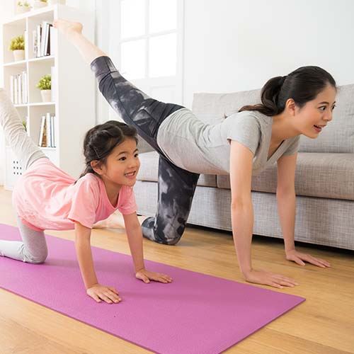 Yoga with kids